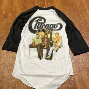Chicago the Band baseball tshirt new collector rare shirt